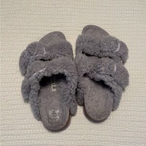 Purple Arizona Shearling Birkenstocks